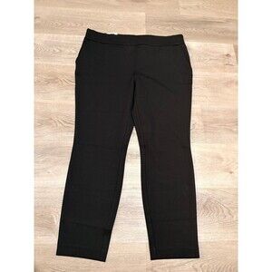 Ladies Dalia Casual Stretch Pants - Tummy Control - Kirkland XL Black NWT